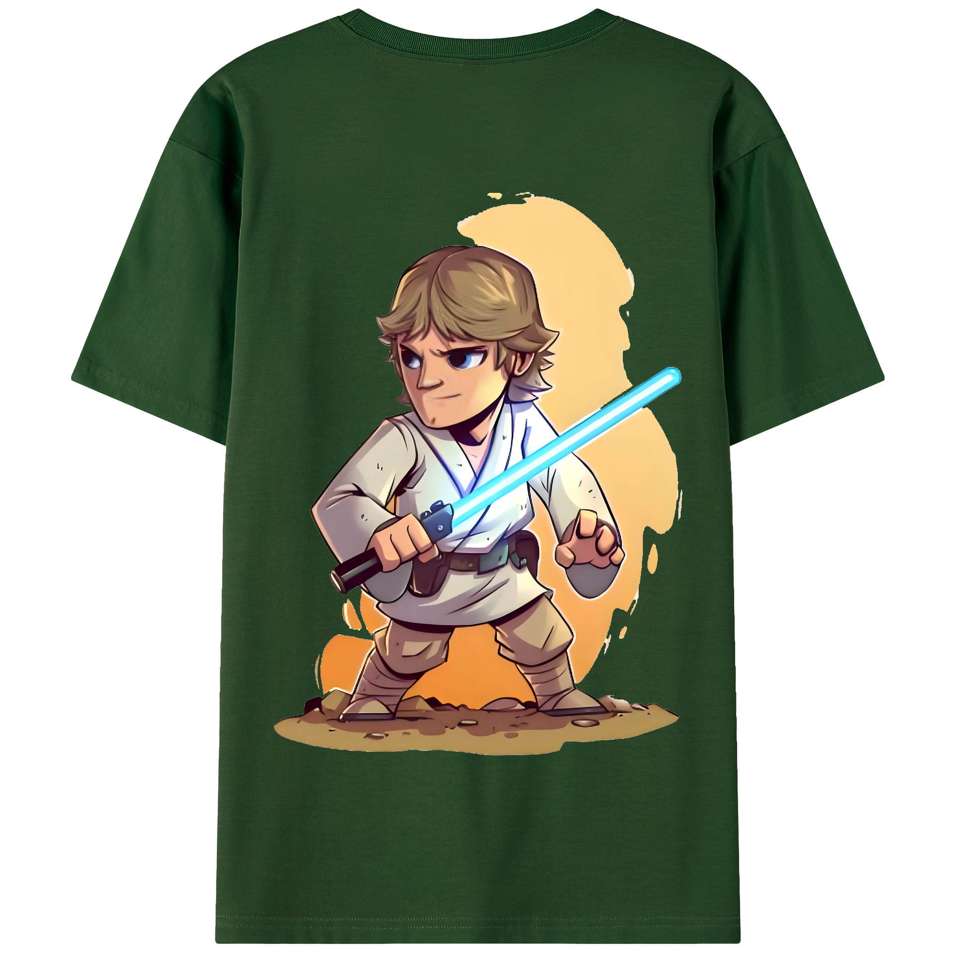 （画像用） スター・ウォーズ Star Wars 綿100％半袖Tシャツ（背面プリント）